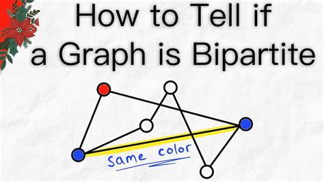 how to check if a graph is bipartite